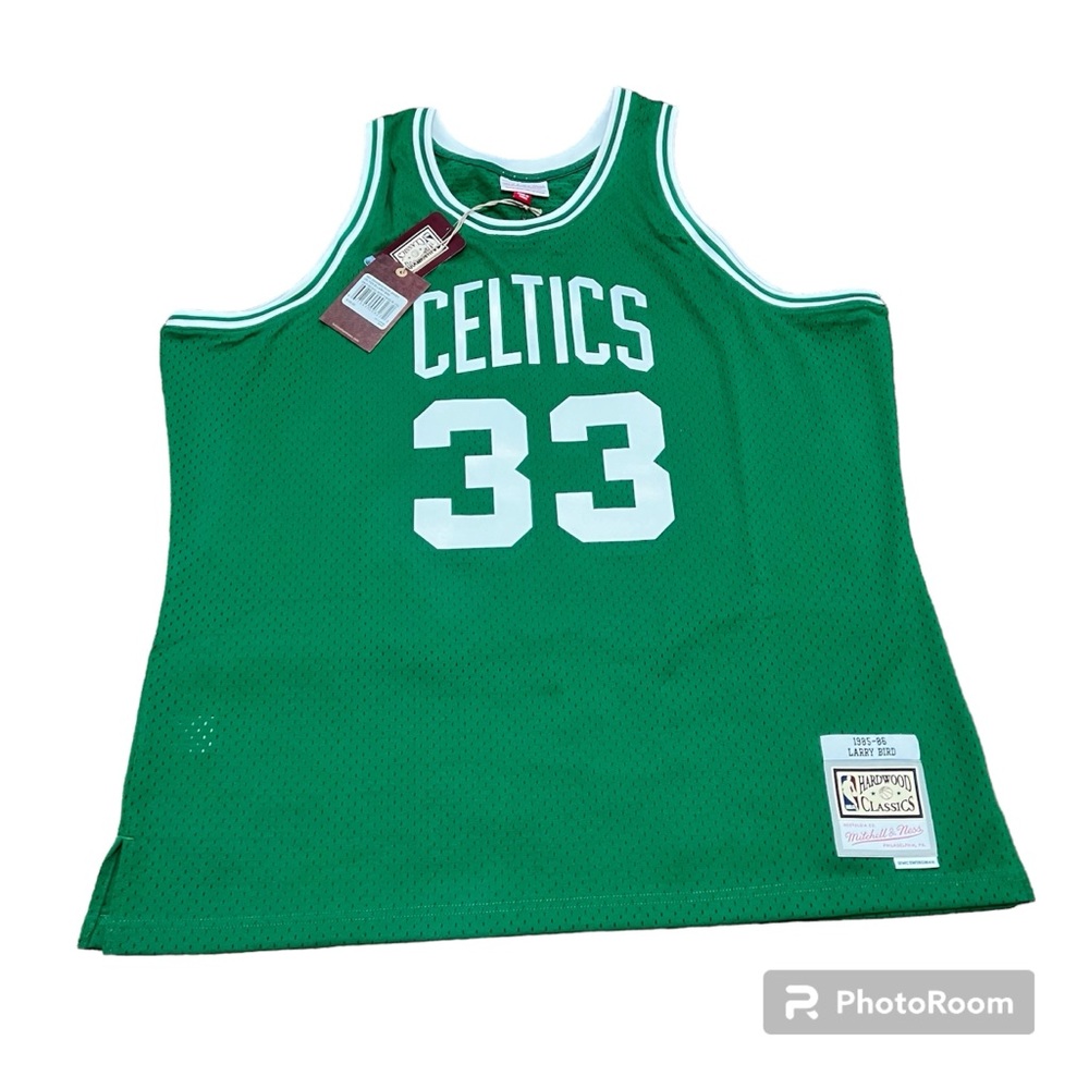 MITCHELL & NESS Swingman Road Vtg Jersey 1985-86 Celtics #33 Bird
